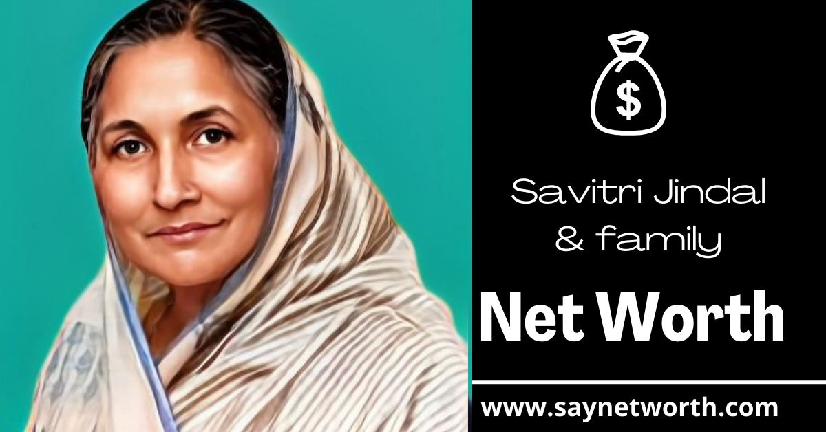 Savitri Jindal & family net worth
